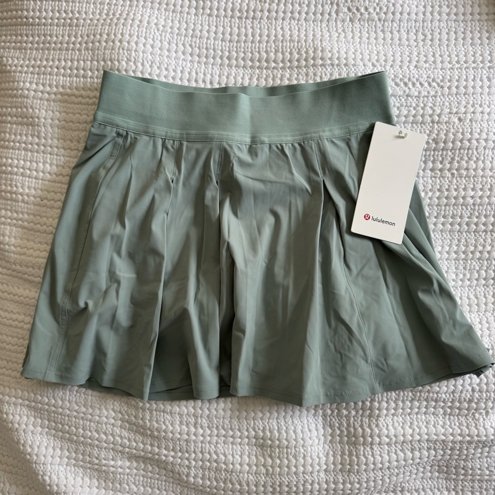 Lululemon Silverblue Tennis Time Skirt